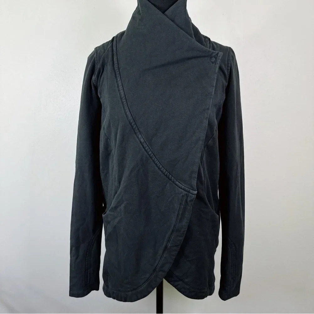 Lululemon That's A Wrap  Cardigan In Black - Picture 3 of 16